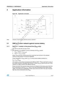 VND5050AK-E Datasheet Page 21