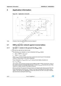 VND5050K-E Datasheet Page 20