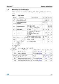 VND5160J-E Datasheet Page 9