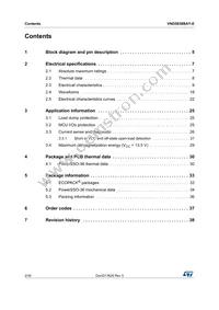 VND5E008AY-E Datasheet Page 2