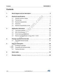 VND5E008MYTR-E Datasheet Page 2