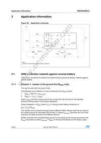 VND5E025BK-E Datasheet Page 22