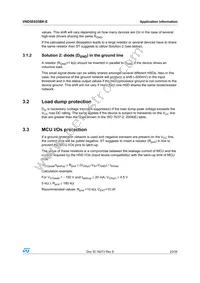 VND5E025BK-E Datasheet Page 23