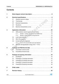 VND5E050ACKTR-E Datasheet Page 2