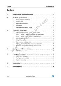 VND5E050ASOTR-E Datasheet Page 2