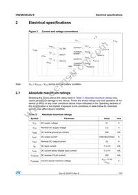 VND5E050ASOTR-E Datasheet Page 7