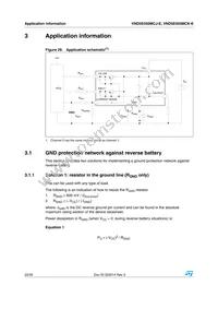 VND5E050MCKTR-E Datasheet Page 22