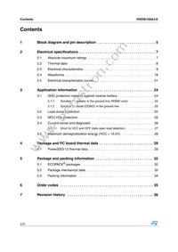 VND5E160AJTR-E Datasheet Page 2