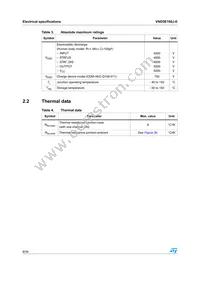 VND5E160J-E Datasheet Page 8