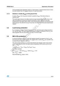 VND5E160J-E Datasheet Page 23