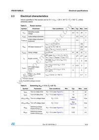 VND5E160MJ-E Datasheet Page 9