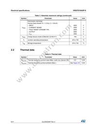 VND5T016ASPTR-E Datasheet Page 8