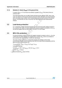 VND5T035LAK-E Datasheet Page 22