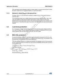 VND5T050AK-E Datasheet Page 22