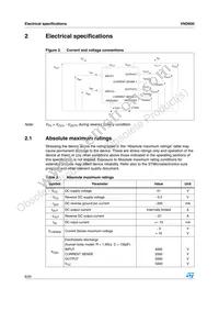 VND60013TR Datasheet Page 6