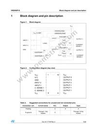 VND600P-E Datasheet Page 5