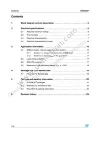 VND600SP13TR Datasheet Page 2