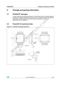 VND600SPTR-E Datasheet Page 23