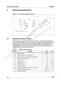 VND670SP13TR Datasheet Page 6
