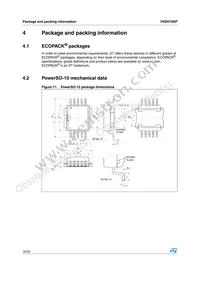 VND670SP13TR Datasheet Page 16