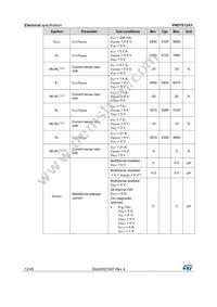 VND7012AYTR Datasheet Page 12