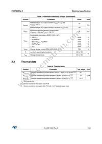 VND7040AJ-E Datasheet Page 9