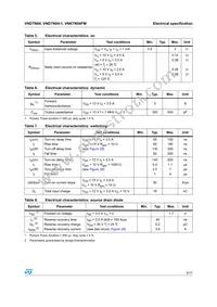 VND7N04-1-E Datasheet Page 5