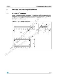 VND81013TR Datasheet Page 23
