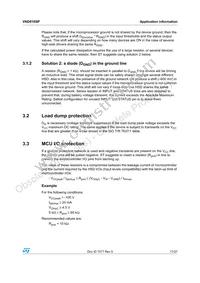 VND810SP Datasheet Page 17