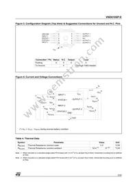VND810SPTR-E Datasheet Page 3