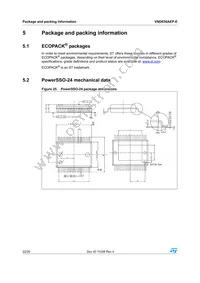 VND830AEPTR-E Datasheet Page 22