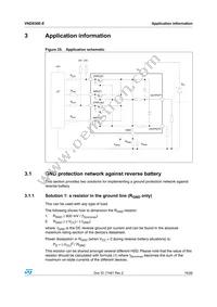 VND830E-E Datasheet Page 16