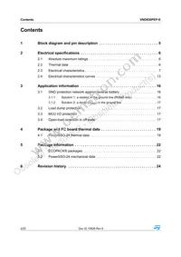 VND830PEPTR-E Datasheet Page 2