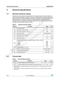 VND830PEPTR-E Datasheet Page 6