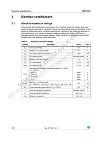 VND830SP13TR Datasheet Page 6