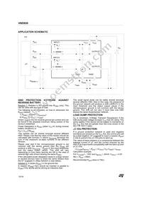 VND92013TR Datasheet Page 10
