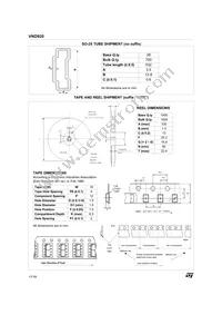 VND92013TR Datasheet Page 17