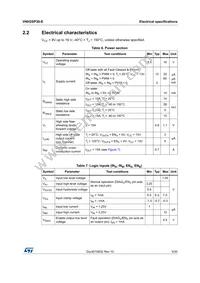VNH2SP30TR-E Datasheet Page 9