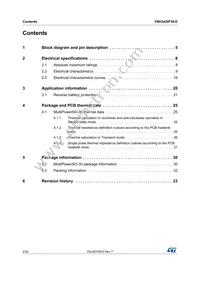 VNH3ASP30TR-E Datasheet Page 2