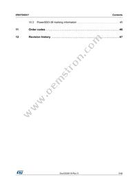 VNH7040AYTR Datasheet Page 3