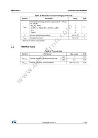 VNH7040AYTR Datasheet Page 11