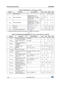VNH7040AYTR Datasheet Page 14
