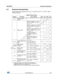 VNH7070ASTR Datasheet Page 9