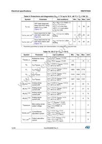 VNH7070ASTR Datasheet Page 12