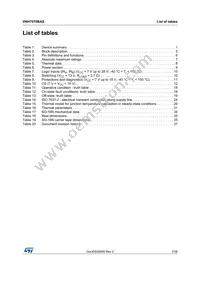 VNH7070BASTR Datasheet Page 3