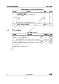 VNH7070BASTR Datasheet Page 8