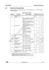 VNH7070BASTR Datasheet Page 9