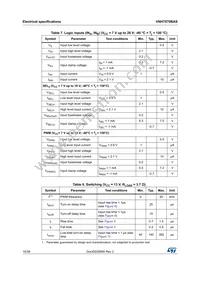 VNH7070BASTR Datasheet Page 10