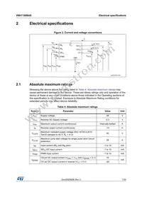 VNH7100BASTR Datasheet Page 7