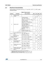 VNH7100BASTR Datasheet Page 9